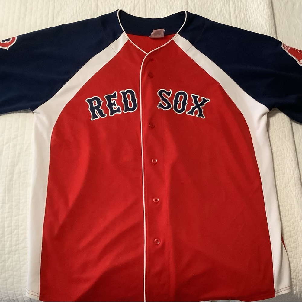 Authentic, Majestic Red Sox shirt Kevin Youkilus